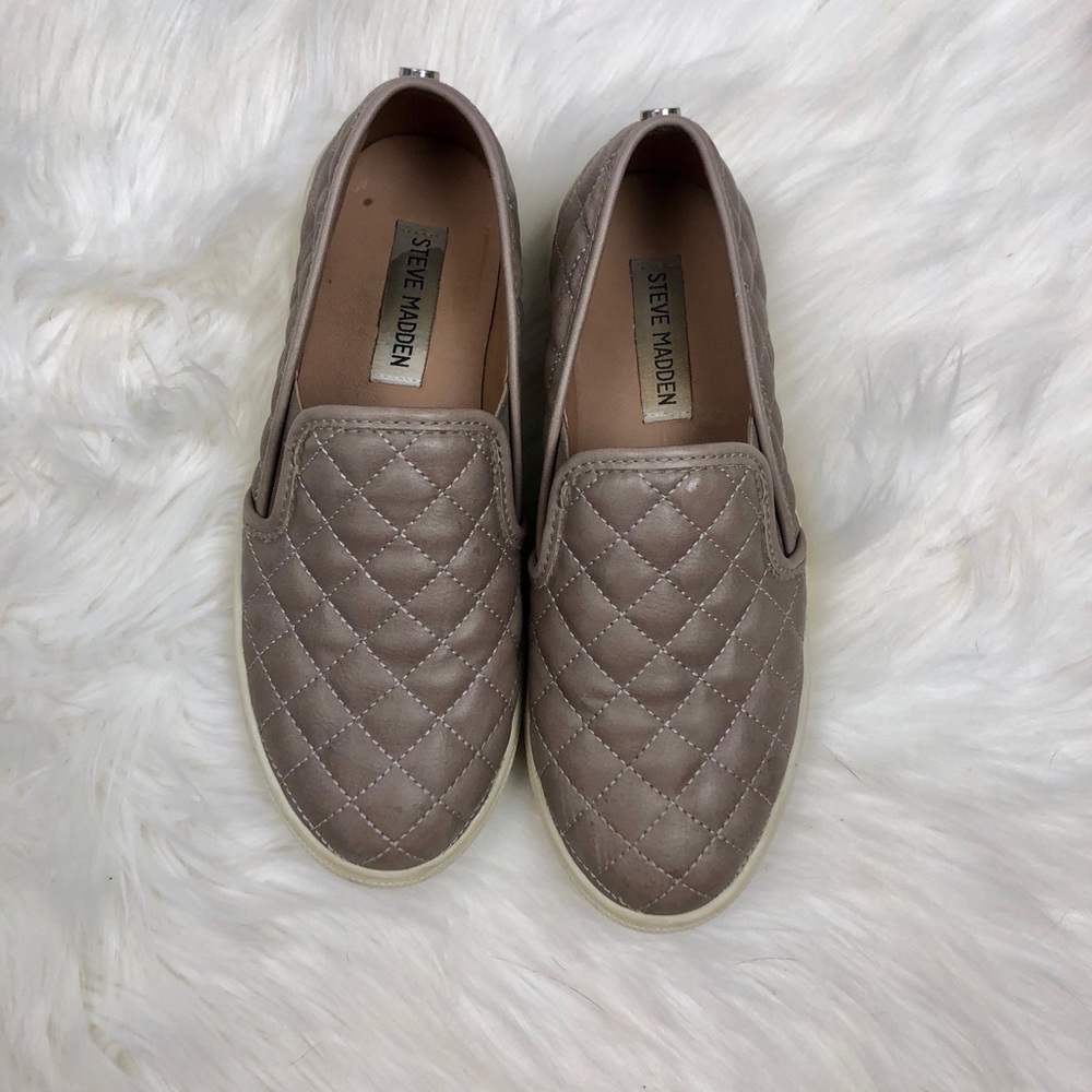 Steve Madden Ecentric- Q platform sneakers gray